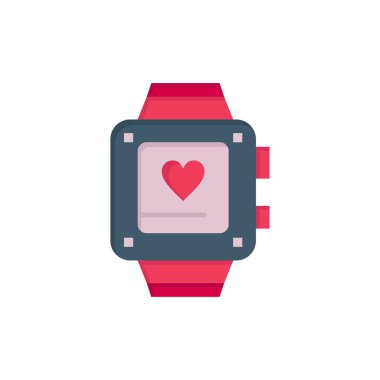 El izle, Aşk, Kalp, Düğün Düz Renk Simgesi. Vektör simgesi b