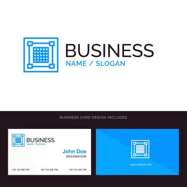 Yaratıcı, Tasarımcı, Tasarımcı, Grafik, Mavi İşletme logosu ve