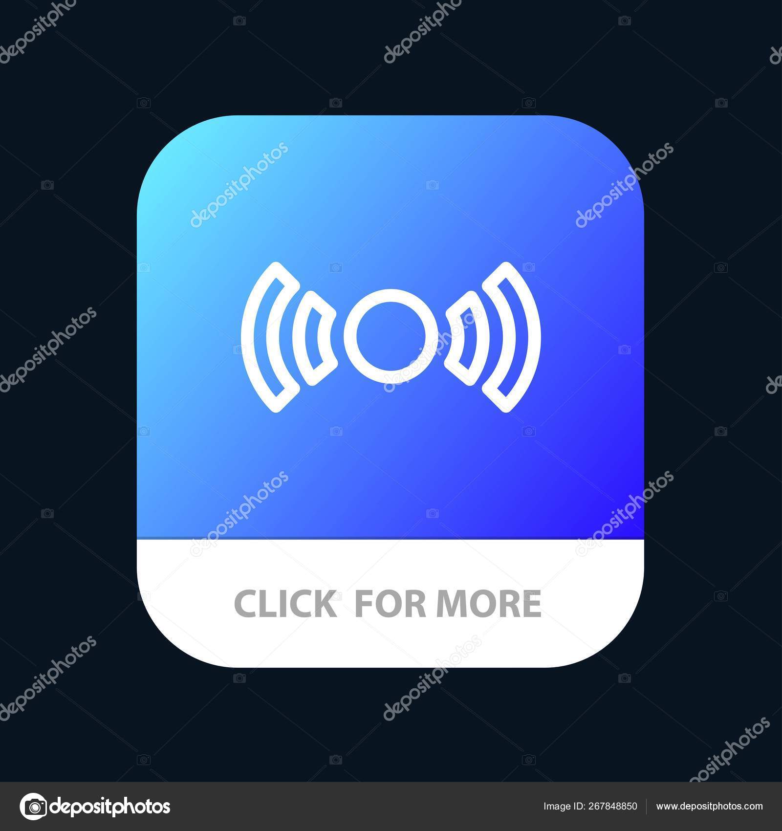 Basic, Essential, Signal, Ui, Ux Mobile App Button. Android and Stock ...