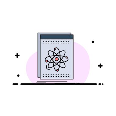 Api, uygulama, geliştirici, platform, bilim Düz Renk Simge V