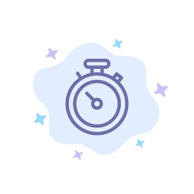 Pusula, Harita, Navigasyon, Soyut Bulut Arka Plan Üzerinde Mavi Simge yi Pinle