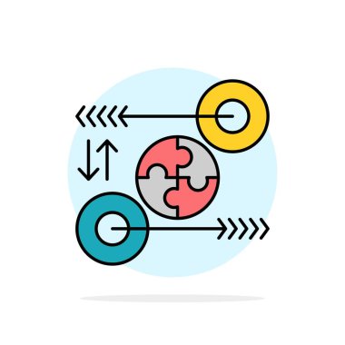 Bulmaca, İş, Fikir, Pazarlama, Uygun Soyut Daire Bac