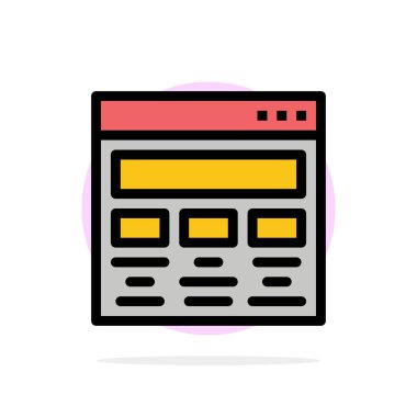 Tasarım, Grafik, Grafik Tasarım, Boya, Web Soyut Daire Geri