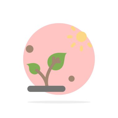 Biyoloji, Bitki, Bilim, Güneş Soyut Daire Arka Plan Düz col