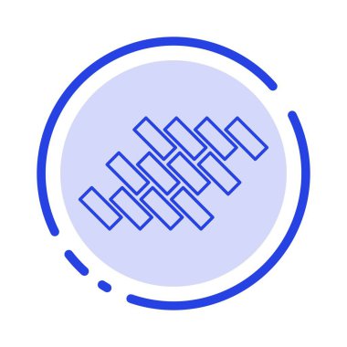 Tuğla, Tamir, Kiremit, Blok, İnşaat Mavi Noktalı Hat Hattı 