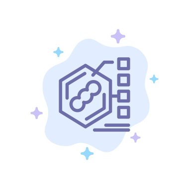 Bakteri, Biyokimyasal, Muayene, Form, Abst Yaşam Mavi Simge