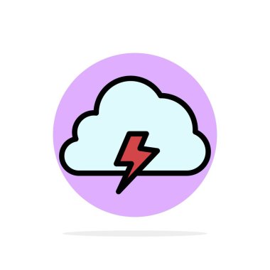 Güç, Bulut, Doğa, Bahar, Güneş Soyut Daire Arka Plan Fla