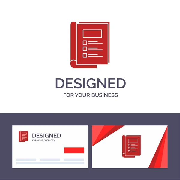 Δημιουργική επαγγελματική κάρτα και λογότυπο πρότυπο βιβλίο, πακέτο, διάταξη, R — Διανυσματικό Αρχείο
