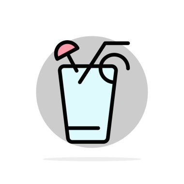 Meyve Suyu, İçecek, Gıda, Bahar Soyut Daire Arka Plan Düz renk