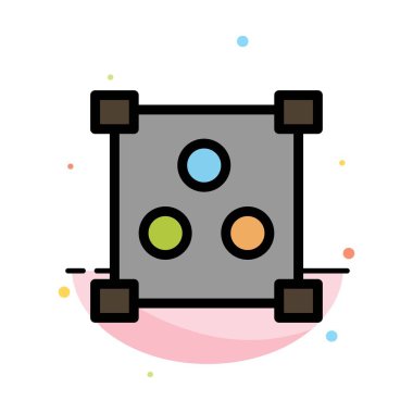 Soyut, Tasarım, Çevrimiçi Soyut Düz Renk Şablonu