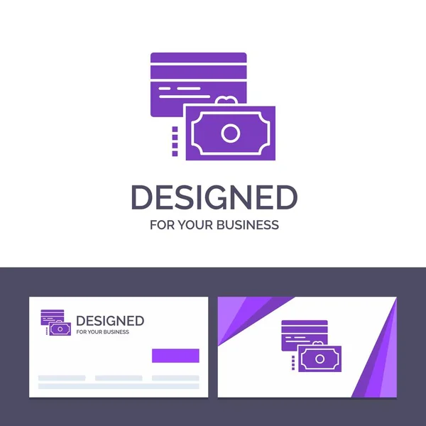 Creative Business Card и Payment Card, Кредит, Платеж , — стоковый вектор