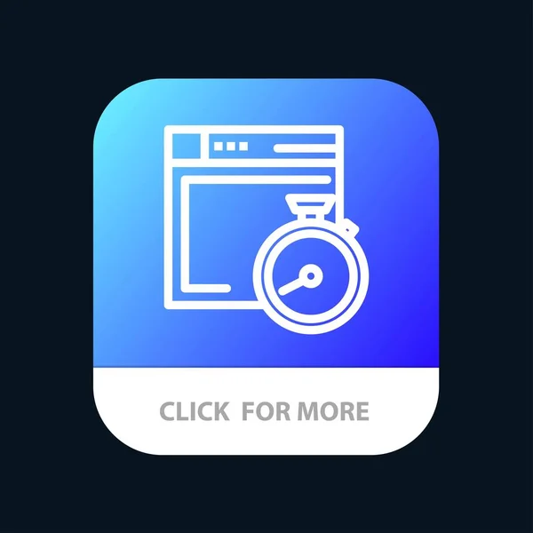 File, Brower, Compass, Computing Mobile App Button. Андроїд — стоковий вектор