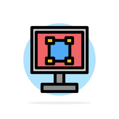 Kırpma, Grafik, Tasarım, Program, Uygulama Soyut Circle Bac