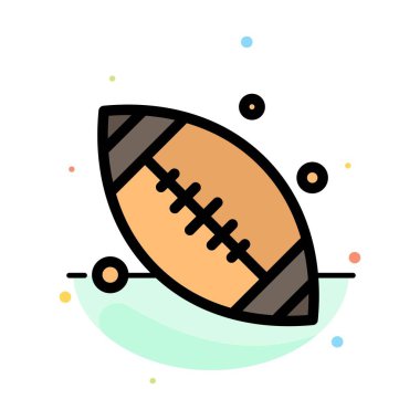 Kanada, Top, Baz Topu, Kanada Top Soyut Düz Renk Simge Te