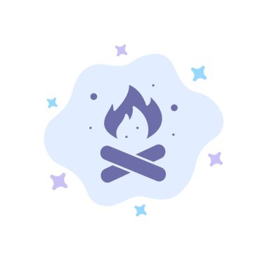 Kamp, Kamp, Ateş, Sıcak, Soyut Bulut Bac Doğa Mavi Simge