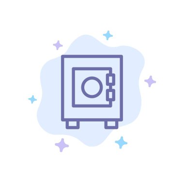 Soyut Bulut Arka Planda Soyunma, Kilit, Kullanıcı MaviSi Simgesi