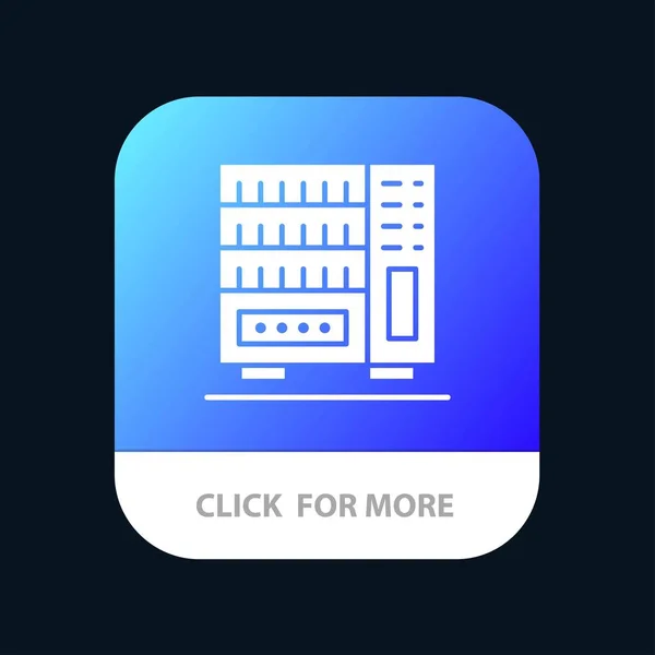 Möbel, Interieur, Kleiderschrank, Schublade Mobile App Icon Design — Stockvektor