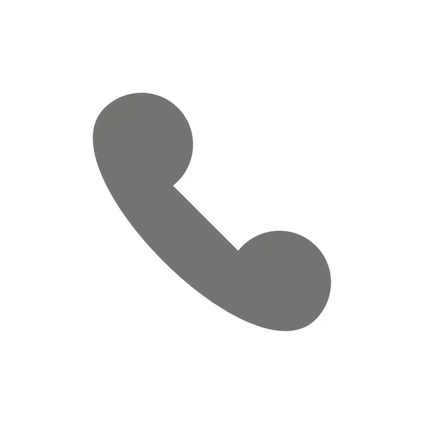 Call, Incoming, Telephone  Flat Color Icon. Vector icon banner T — Stock Vector