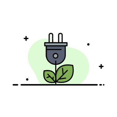 Biyokütle, Enerji, Fiş, Güç İş Düz Hat Dolu Simge Vec