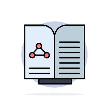 Tıp, Test, Rapor, Kitap Soyut Daire Arka Plan Düz colo