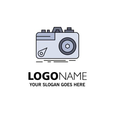 Kamera, fotoğraf, yakalama, fotoğraf, diyafram Düz Renk Simge Ve