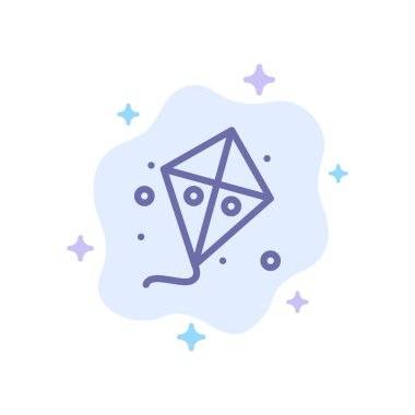 Sinek, Paskalya, Uçurtma, Soyut Bulut Arka Plan Bahar Mavi Simge