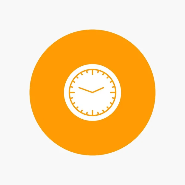Klok, kantoor, tijd, muur, horloge — Stockvector