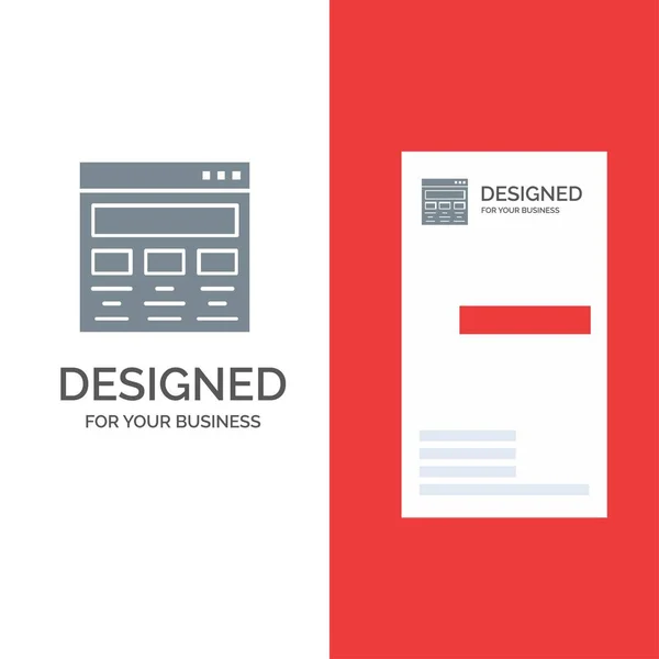 Σχεδιασμός, γραφικός, γραφικός σχεδιασμός, ζωγραφική, Web γκρι λογότυπο σχεδιασμός και — Διανυσματικό Αρχείο