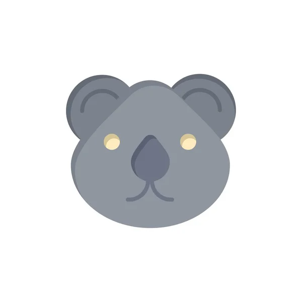 Animal, Австралия, City sets, Kango, Sydney Flat Color Icon . — стоковый вектор