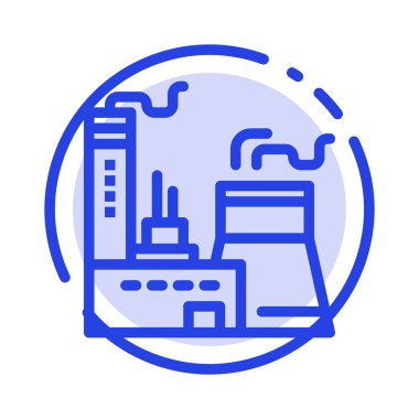 İnşaat, İnşaat, Fabrika, Endüstri Mavi Noktalı Hat Hattı 