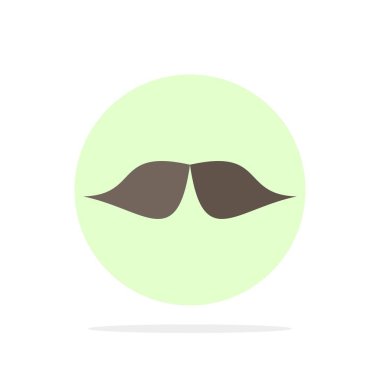 bıyık, hipster, Movember, Erkek, erkekler düz renk simge vektör