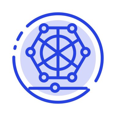 Makine, Öğrenme, Dil, Veri Mavi Noktalı Satır Simgesi