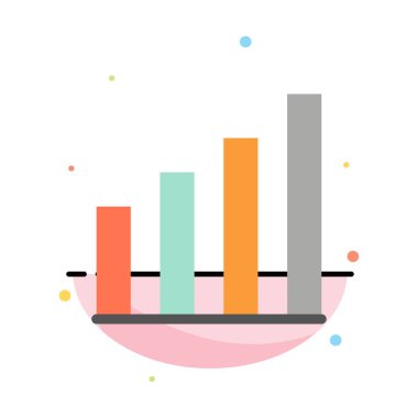 Analitik, Arayüz, Sinyal, Kullanıcı Soyut Düz Renk Simgesi Templ