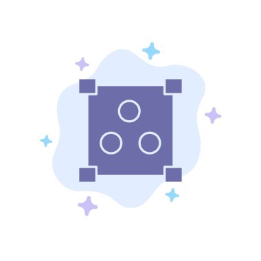 Soyut, Tasarım, Soyut Bulut Arka Plan Online Mavi Simge