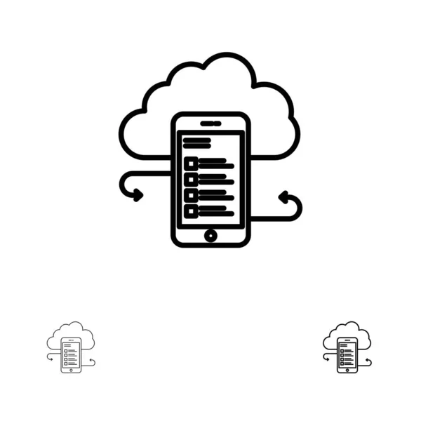 Almacenamiento en la nube, Negocio, Almacenamiento en la nube, Nubes, Información, Mob — Vector de stock