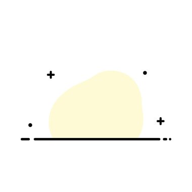 Amaç, odak, hedef, hedef, Düz Renk Simgesi Vektör hedefleme
