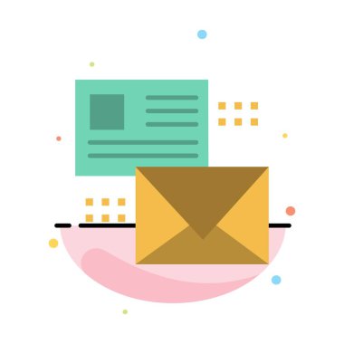 Posta, Konuşma, E-postalar, Liste, Posta Soyut Düz Renk Ic