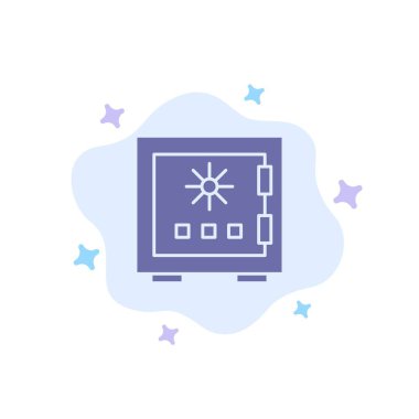 Kilit, Kutu, Depozito, Koruma, Güvenli, Güvenlik, Güvenlik Mavi Simge