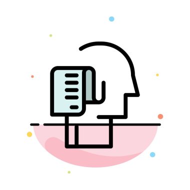 İnsan, Liste, Kişi, Program, Görevler Soyut Düz Renk Simgesi Te