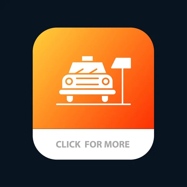 Coche, Estacionamiento, Hotel, Diseño de iconos de aplicaciones móviles de servicio — Vector de stock