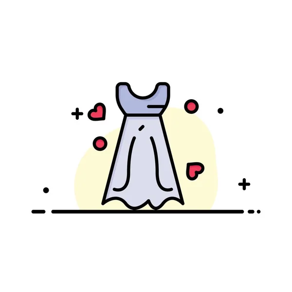 Vestido de Noiva, Mulheres, Vestido de Noiva, Casamento — Vetor de Stock