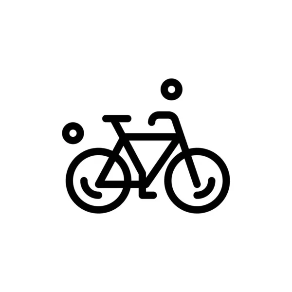 Fahrrad, Fahrrad, Fahrrad, Frühling blau und rot jetzt downloaden und kaufen — Stockvektor