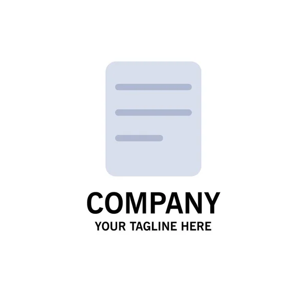 Twitter, Texto, Chat Business Logo Template. Cor plana — Vetor de Stock
