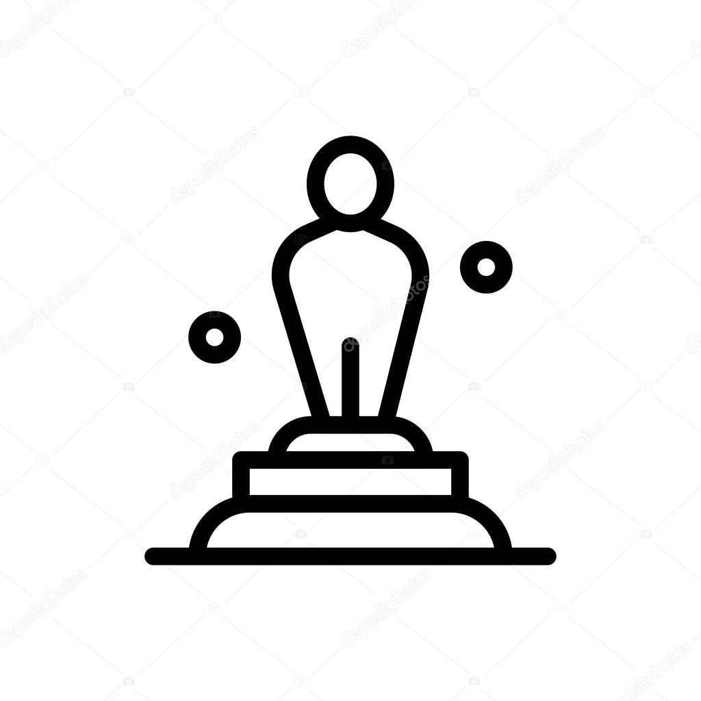 Academy, Award, Oscar, Statue, Trophy  Blue and Red Download and