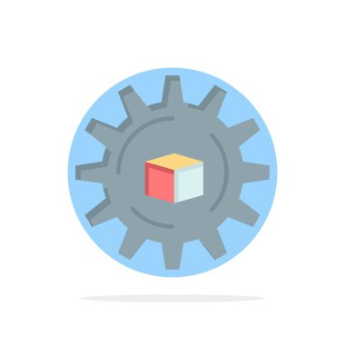 Otomatik, Veri, Çözüm, Bilim Soyut Daire Arka Plan Fl