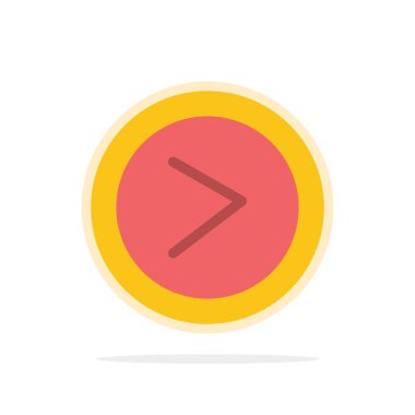 Ok, Arayüz, Sağ, Kullanıcı Soyut Daire Arka Plan Düz co