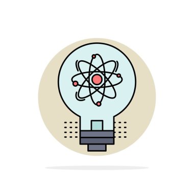 fikir, yenilik, ışık, çözüm, başlangıç düz renk simgesi vecto