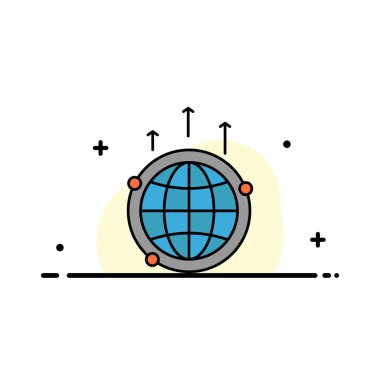 Küre, İş, İletişim, Bağlantı, Küresel, Dünya Busin