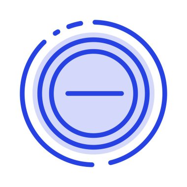 Arayüz, Eksi, Kullanıcı Mavi Noktalı Çizgi Simgesi