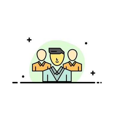 Personel, Güvenlik, Arkadaş bölgesi, Gang Business Flat Line Dolu Ic